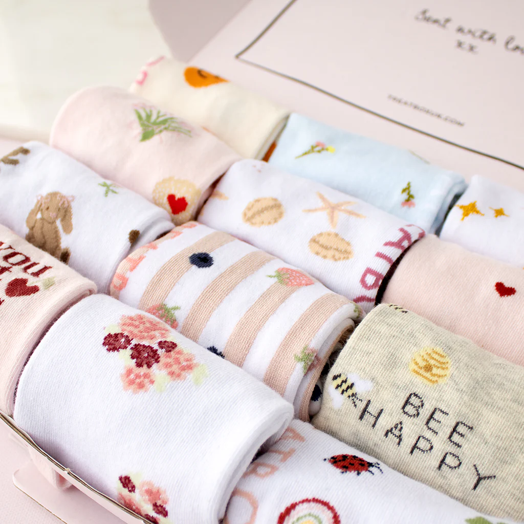 Box of 4, 8 or 12 Socks Set | Ready to go TreatBox - Image 3
